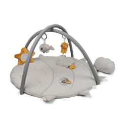 Done by Deer Aktivitetscentre Og Legemåtter>Aktivitets legetæppe - Sea friends - Grå