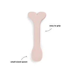 Done by Deer Bestik|Service>Babyske i silikone 3-pak - Wally - Pudder