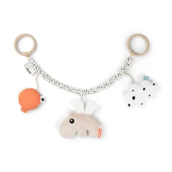 Done by Deer Barnevognskæder & -Legetøj|Cozy Loungers>Barnevognskæde - Happy clouds - Sand