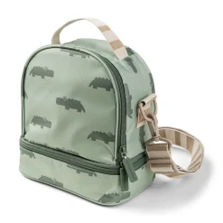 Done by Deer Varmt & Koldt|Børnetasker>Børne termo taske - Croco - Grøn