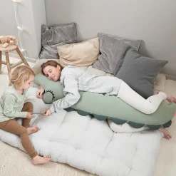 Done by Deer Ammepuder & Sovepuder>Comfy kropspude - Croco - Grøn