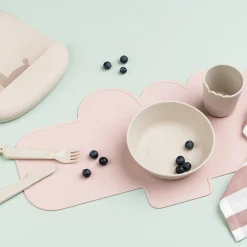 Done by Deer Dækkeservietter|Service>Dækkeserviet i silikone - Croco - Pudder