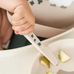 Done by Deer Bestik|Service>Foodie bestiksæt - Tiny farm - Sand