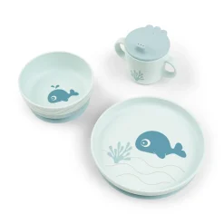 Done by Deer Spisesæt|Service>Foodie spisesæt - Wally - Blå