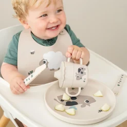 Done by Deer Service>Foodie tallerken - Tiny farm - Sand