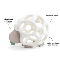 Done by Deer Bideringe Og Rangler>Gribe- og bidelegetøj - Sheepy - Sand