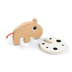 Done by Deer Trælegetøj|Aktivitetslegetøj>Gribe-legetøj - Ozzo - Farvemix