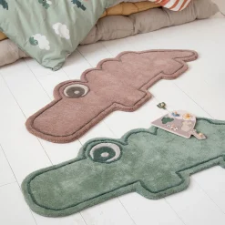 Done by Deer Bad Tid & Indretning>Gulvtæppe - Croco - Pudder