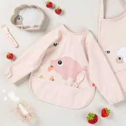 Done by Deer Hagesmække>Hagesmæk m/ærmer og lomme - Tiny farm - Pudder