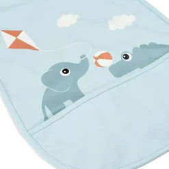 Done by Deer Hagesmække>Hagesmæk m/velcro - Playground - Blå