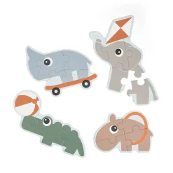 Done by Deer Bøger & Puslespil|Aktivitetslegetøj>Jigsaw puslespil - Playground - Farvemix