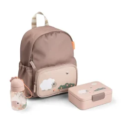 Done by Deer Børnetasker>Kids backpack kit - Tiny farm - Powder