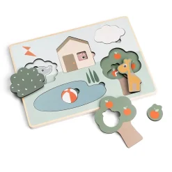 Done by Deer Trælegetøj|Bøger & Puslespil>Lagpuslespil - Deer friends - Farvemix