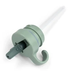 Done by Deer Drikkeflasker|Flasker & Kopper>Låg & sugerør - Metalflaske - Croco - Grøn