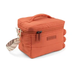 Done by Deer Varmt & Koldt|Børnetasker>Quiltet termo taske - Croco - Papaya