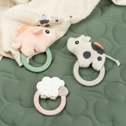 Done by Deer Bideringe Og Rangler>Sanserangle m/bidering - Pigee - Farvemix