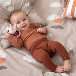 Done by Deer Sengetøj Til Baby>Sengesæt baby - Happy clouds - Pudder