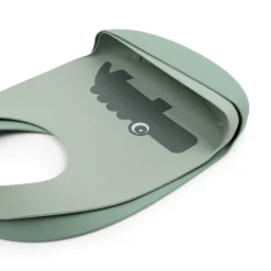 Done by Deer Hagesmække>Silikone hagesmæk 2-pak - Croco - Grøn