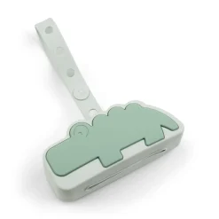 Done by Deer Sutteholdere>Silikone sutteholder - Croco - Grøn