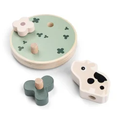 Done by Deer Aktivitetslegetøj>Skruelegetøj - Dotti - Farvemix