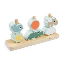 Done by Deer Trælegetøj|Aktivitetslegetøj>Stablelegetøj - Happy clouds - Farvemix