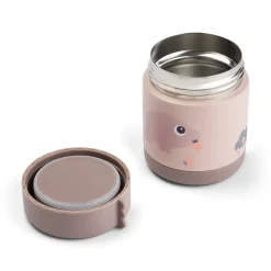 Done by Deer Varmt & Koldt|Madopbevaring>Termo madbeholder Tiny farm 300 ml Pudder