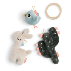 Done by Deer Aktivitetslegetøj>Tiny sanselegetøjssæt - Lalee - Farvemix