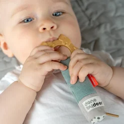 Done by Deer Bideringe Og Rangler>Tiny Toys gavesæt - Deer friends - Grøn