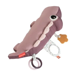 Done by Deer Aktivitetslegetøj>Tummy time aktivitetslegetøj - Croco - Pudder