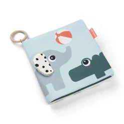 Done by Deer Bøger & Puslespil|Aktivitetslegetøj>Tummy time stofbog - Deer friends - Farvemix