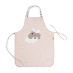 Done by Deer Hagesmække>Vandtæt børneforklæde - Happy Clouds - Pudder