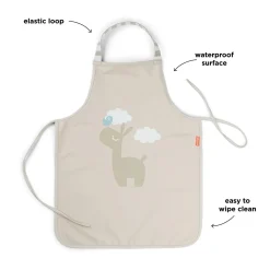 Done by Deer Hagesmække>Vandtæt børneforklæde - Lalee - Sand