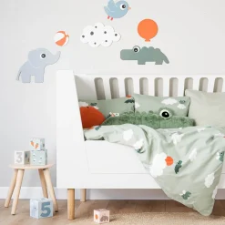 Done by Deer Bad Tid & Indretning>Vægdekoration 6 stk. - Deer friends - Farvemix